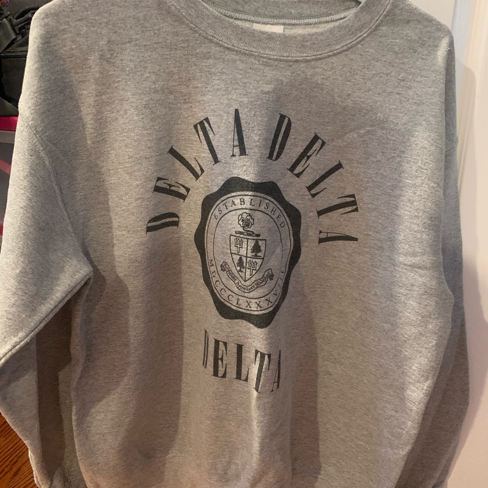 Tri Delta Gray Sweatshirt